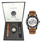 Tomi Face Gear Dual Strap Luxury Business Watch