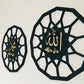 Set of 2 Allah Jala Jalalahu and Muhammad SAWW Islamic Wall Art