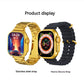 Imported Ultra 9 Series Smart Watch (Golden Edition)