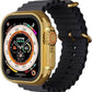 Imported Ultra 9 Series Smart Watch (Golden Edition)