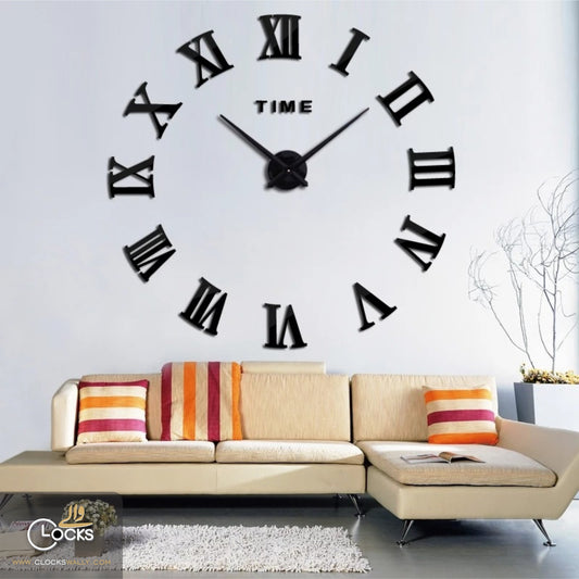 3D DIY WALL CLOCK (ROMAN)